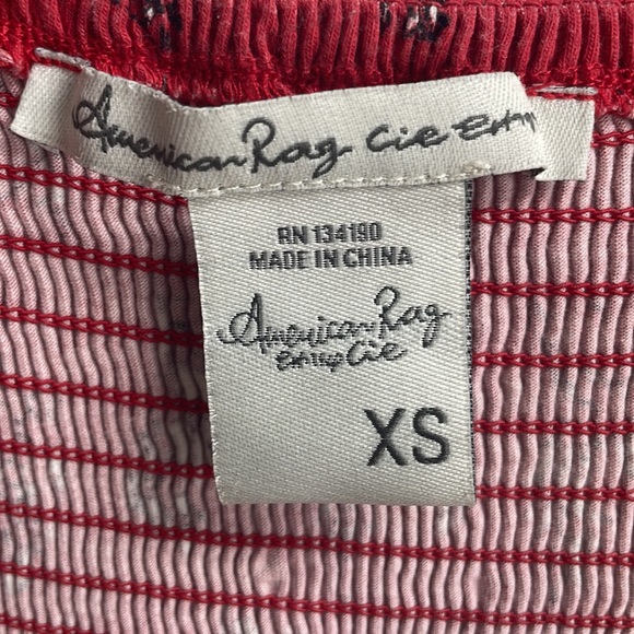 Red Mini XS Dress, Brand: American Rag - Picture 8 of 8